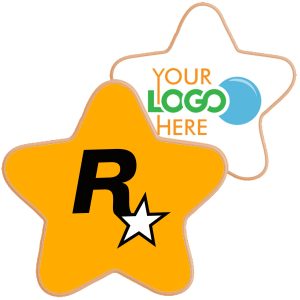 Custom 3" Star Logo Sugar Cookie