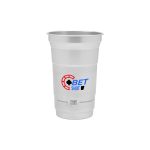 Custom 9 Oz. Top Cup Aluminum Cup - 2