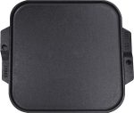 Custom Lodge 10.5" Cast Iron Reversible Grill / Griddle - 7