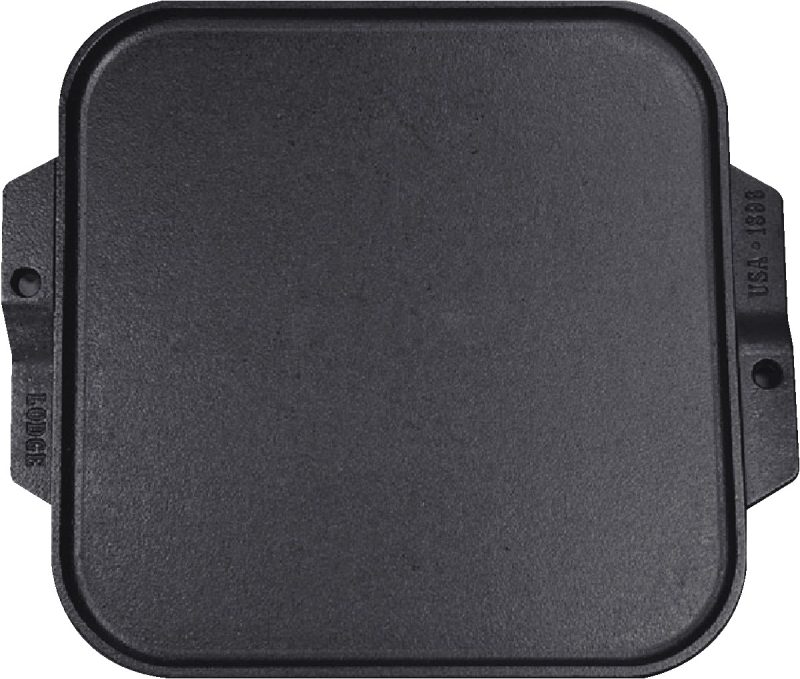 Custom Lodge 10.5" Cast Iron Reversible Grill / Griddle - 7