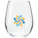 Custom 11.5 oz Vina Stemless Wine Taster Glass