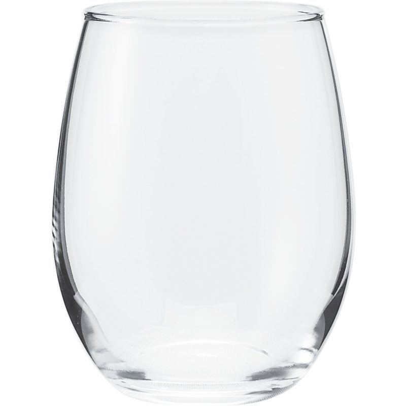 Custom 15 oz Perfection Stemless Wine Glass - 1