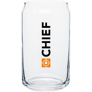 Custom 16 oz Plain Soda Can Glass