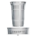 Custom 20 Oz. Top Cup Full Color Aluminum Cup - 1