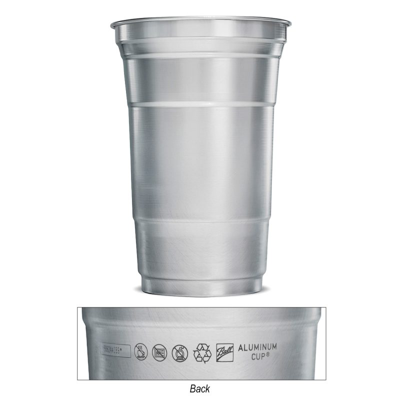 Custom 20 Oz. Top Cup Full Color Aluminum Cup - 1