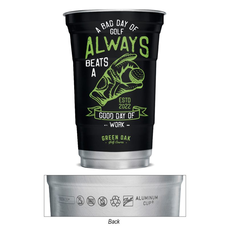 Custom 20 Oz. Top Cup Full Color Aluminum Cup - 2