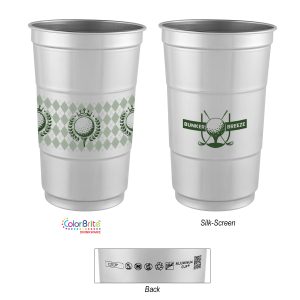 Custom 24 Oz. Top Cup Aluminum Cup