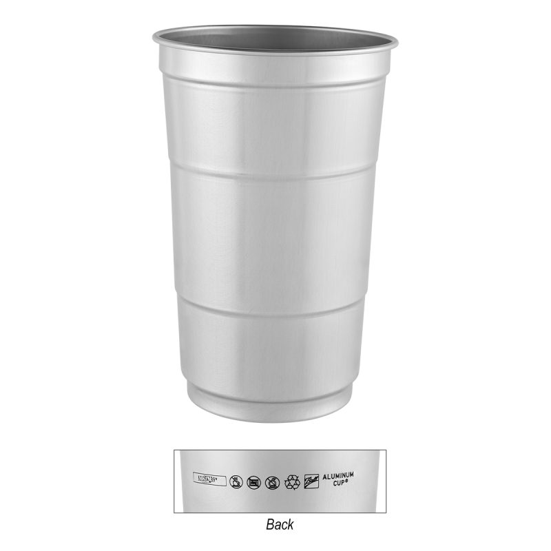 Custom 24 Oz. Top Cup Full Color Aluminum Cup - 1