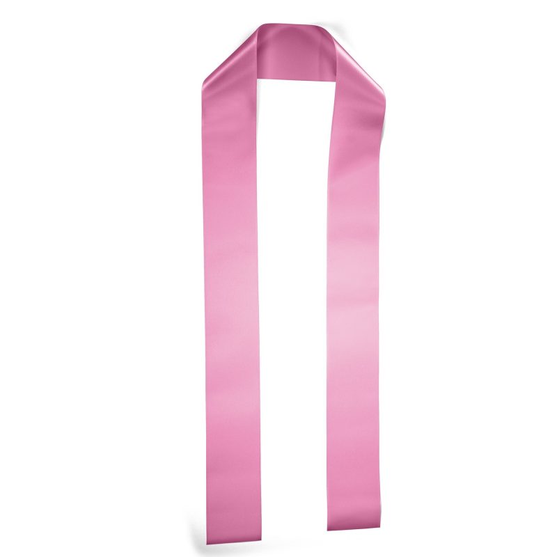 Custom 3W x 45L Badge Satin Stole - Brilliance - 5