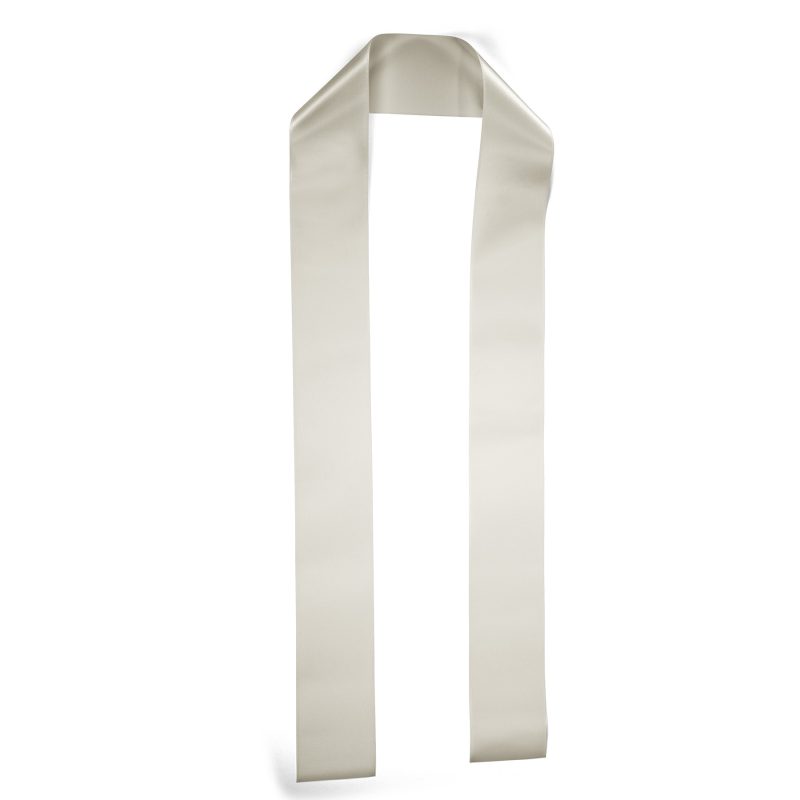 Custom 3W x 45L Badge Satin Stole - Sparkle - 1