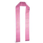 Custom 3W x 45L Badge Satin Stole - Sparkle - 4