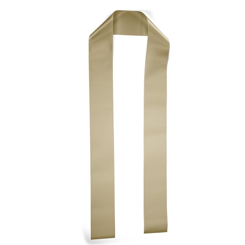 Custom 3W x 45L Badge Satin Stole - Sparkle - 9