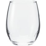 Custom 9 oz Perfection Stemless Wine Taster Glass - 1