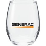 Custom 9 oz Perfection Stemless Wine Taster Glass