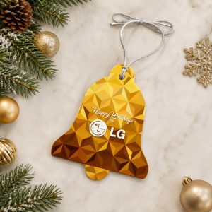 Custom Acrylic Bell Ornament