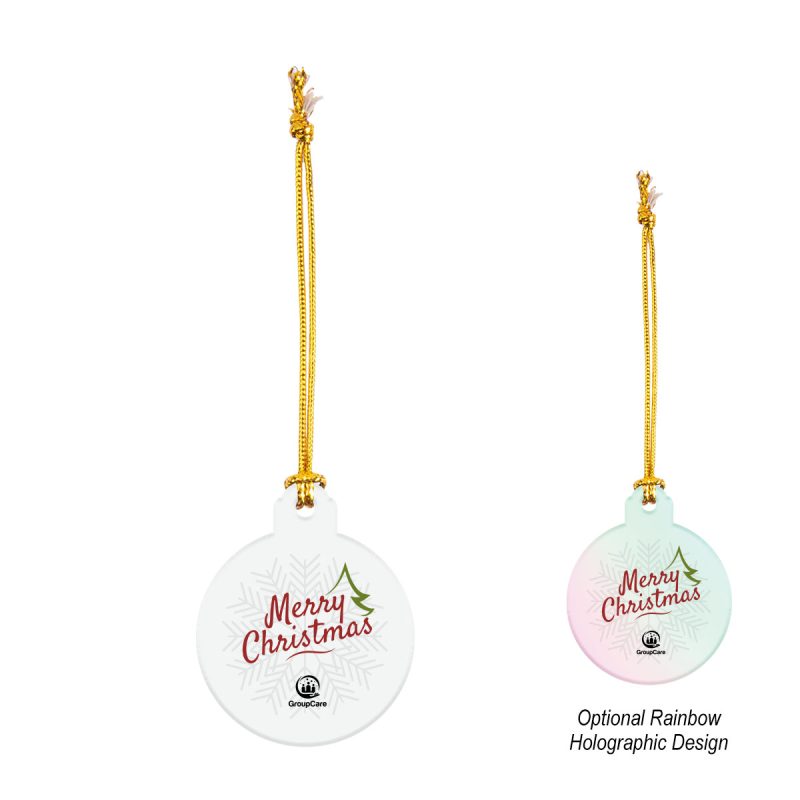 Custom Acrylic Ornament - Ball