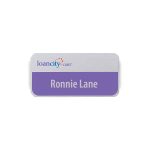 Custom Aspen Metal Standard Name Badge (Standard Size 1-1/2" x 3")
