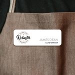 Custom Aspen Metal Standard Name Badge (Standard Size 1" x 3") - 1
