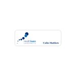 Custom Aspen Metal Standard Name Badge (Standard Size 1" x 3")