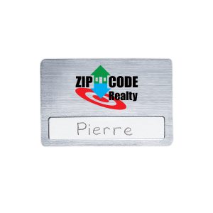 Custom Atlanta Reusable Vogue Name Badge (Standard Size 3" x 2")