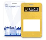 Custom Atlas Plastic Name Badge (3"X5") - 2
