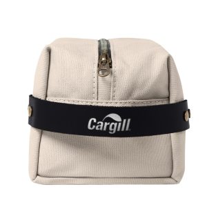 Custom Canvas Leather Dopp Kit | Full Grain Leather | Made in USA