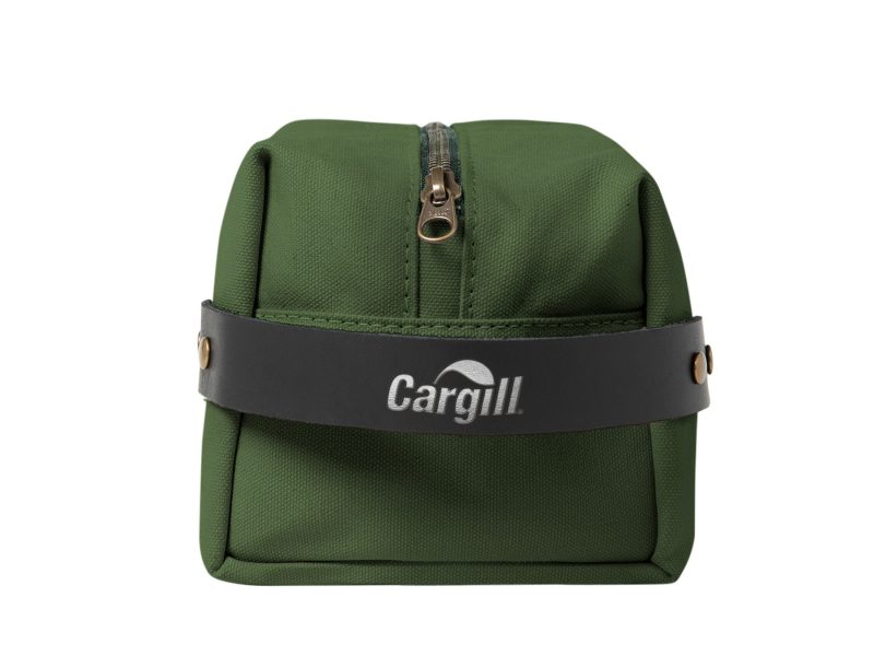 Custom Canvas Leather Dopp Kit | Full Grain Leather | Made in USA - 7
