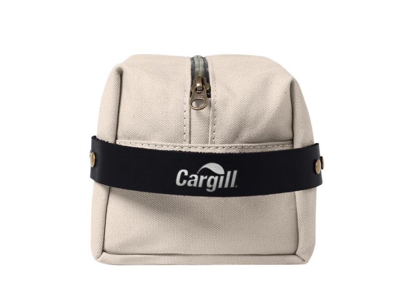 Custom Canvas Leather Dopp Kit | Full Grain Leather | Made in USA