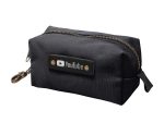 Custom Canvas Small Dopp Kit with Brass Clip | Full Grain Leather | Made in USA - 7