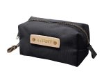Custom Canvas Small Dopp Kit with Brass Clip | Full Grain Leather | Made in USA - 8