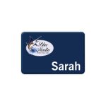 Custom Chicago Plastic Standard Name Badge (Standard Size 2" x 3")