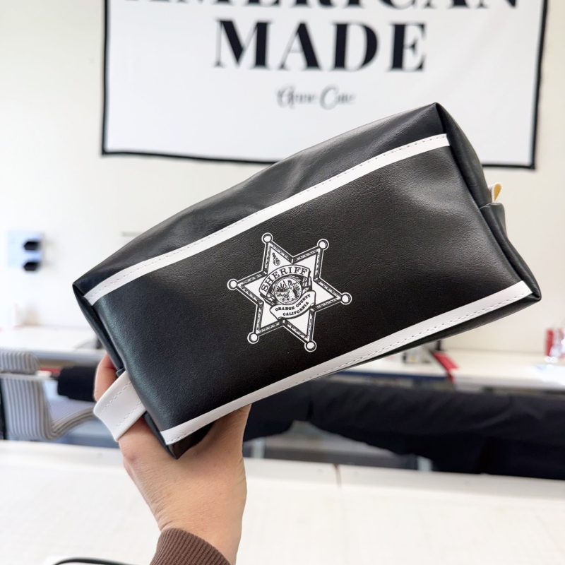 Custom City Large Dopp Kit Toiletry Bag Travel Bag - UV Printed Vinyl - 3