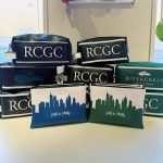 Custom City Large Dopp Kit Toiletry Bag Travel Bag - UV Printed Vinyl - 4