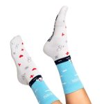 Custom Cotton Athletic Crew - Pickleball Socks - American Made - 2