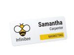 Custom Digitally Printed Metal Name Badge - 5
