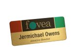 Custom Digitally Printed Metal Name Badge - 9