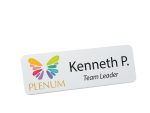 Custom Digitally Printed Plastic Name Badge - 2