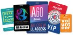 Custom Event Credential Cards (3.375"x 2.125") - 1