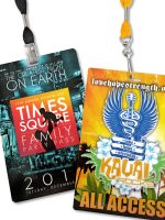 Custom Event Credential Cards (6" x 4")