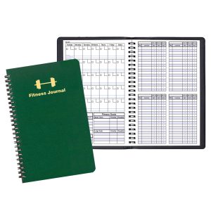 Custom Fitness Journal Large 5 1/2 x 8 1/2