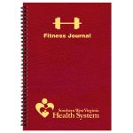Custom Fitness Journal Large 5 1/2 x 8 1/2