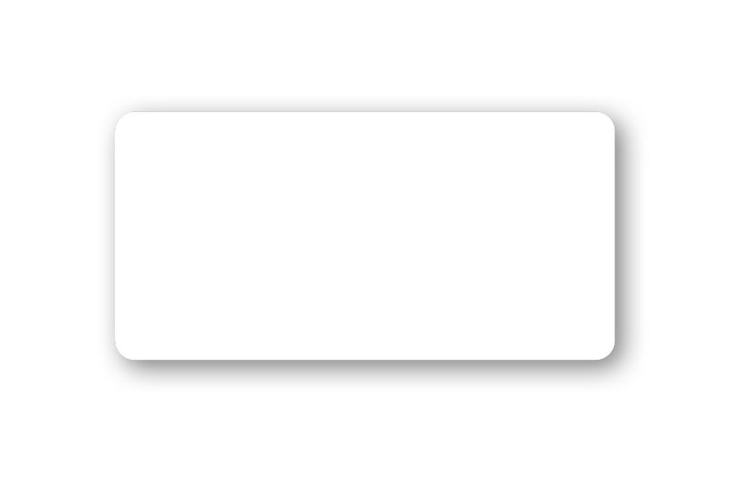 Custom Full Color 50 Mil Name Badge (1.5"X3") Rectangle - 1