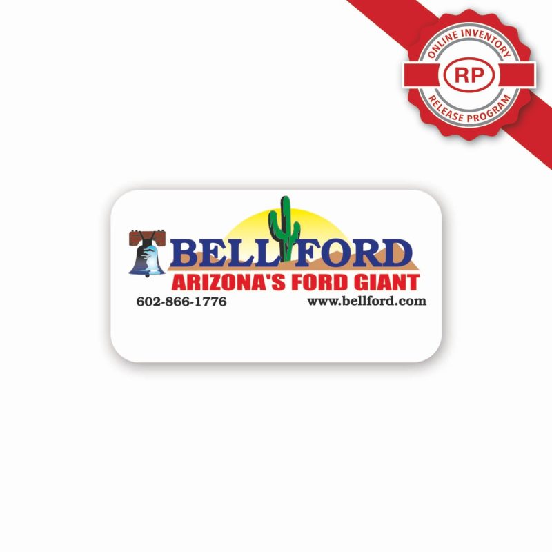 Custom Full Color 50 Mil Name Badge (1.5"X3") Rectangle