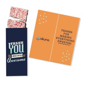 Custom Full-Color Custom Sweeter Cards with Peppermint Bark