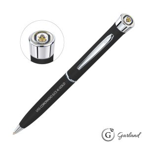 Custom Garland Color Matte Custom Twist Pen - Chrome
