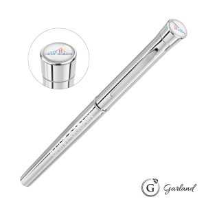 Custom Garland Signature Custom Rollerball Pen - Chrome