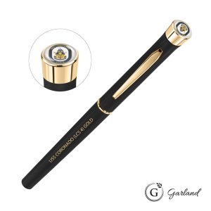 Custom Garland Tactical Custom Textured Rollerball Pen - Gold