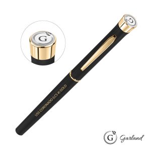 Custom Garland Tactical Textured Rollerball Pen - Gold