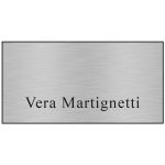 Custom Hollywood Plastic Name Badge (Standard Size 1-1/2" x 3") - 4