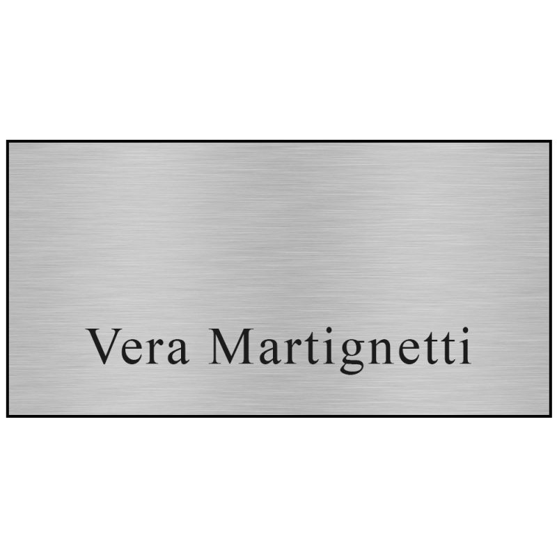 Custom Hollywood Plastic Name Badge (Standard Size 1-1/2" x 3") - 4